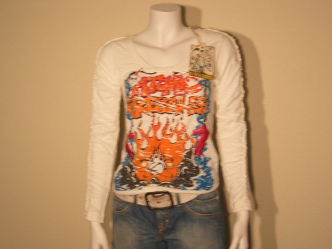 T-shirts wit lange mouw